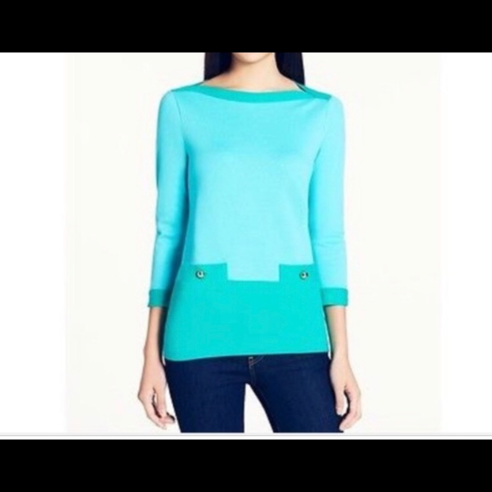 Kate Spade Color Blocked Top